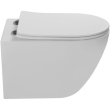 Унитаз подвесной Vincea Globo VT1-14T безободковый, торнадо, с сиденьем микролифт, белый