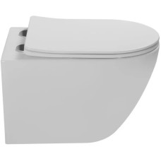 Унитаз подвесной Vincea Globo VT1-14T безободковый, торнадо, с сиденьем микролифт, белый