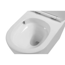 Унитаз подвесной Vincea Globo VT1-14T безободковый, торнадо, с сиденьем микролифт, белый