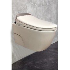 Унитаз подвесной безободковый Toscana (круговой смыв) (электронная крышка с функцией биде) Z19-13