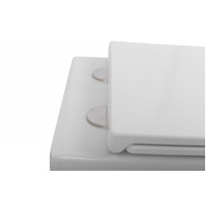 Унитаз подвесной безободковый с сиденьем дюропласт soft close BelBagno LUCE-TOR BB076CH-TOR/SC