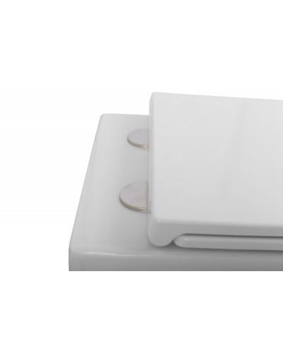 Унитаз подвесной безободковый с сиденьем дюропласт soft close BelBagno LUCE-TOR BB076CH-TOR/SC