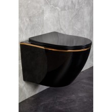 Подвесной унитаз Ancona Black Z19-15B Zandini