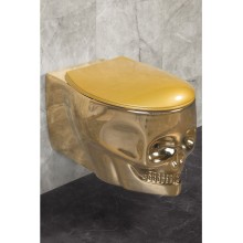 Подвесной унитаз CRANIO-GOLD Z19-44G Zandini