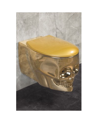 Подвесной унитаз CRANIO-GOLD Z19-44G Zandini