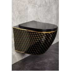 Подвесной унитаз Firenze-Black Z19-17B Zandini