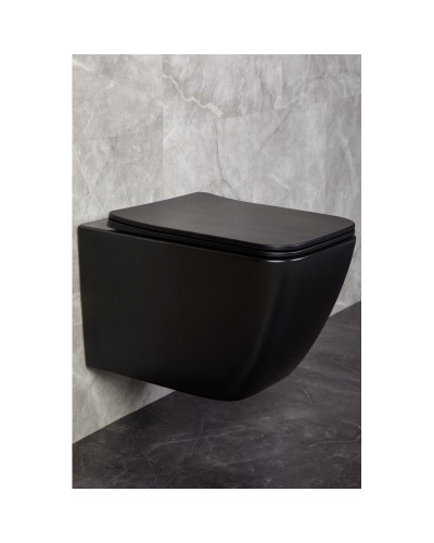 Подвесной унитаз LORETTO Z19-25MB Zandini