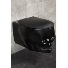 УНИТАЗ ПОДВЕСНОЙ БЕЗОБОДКОВЫЙ CRANIO Z19-44MB(крышка дюропласт-микролифт)