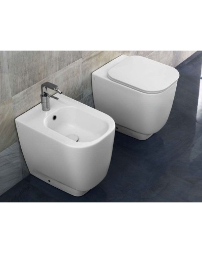 Унитаз Hatria Fusion 48 YXZK приставной без сиденья