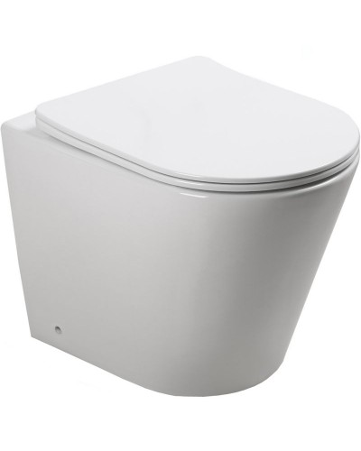 Унитаз SantiLine SL-5020 приставной с сиденьем Микролифт