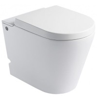 Унитаз Cerutti SPA CT7267 с импульсным смывом приставной с сиденьем Микролифт