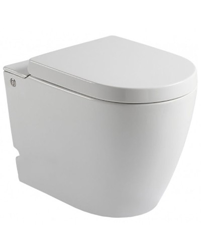 Унитаз Cerutti SPA CT7264 с импульсным смывом приставной с сиденьем Микролифт