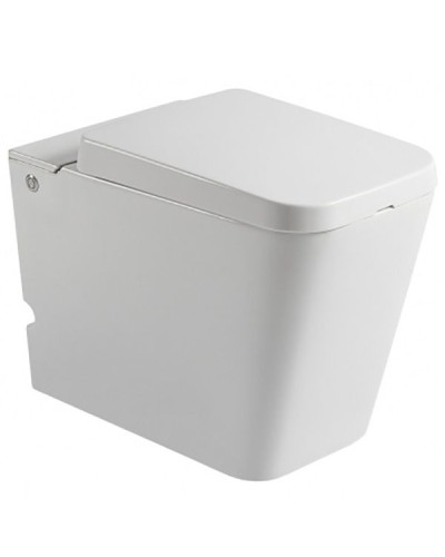 Унитаз Cerutti SPA CT7269 7269 с импульсным смывом приставной с сиденьем Микролифт