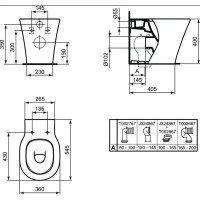 Унитаз приставной Ideal Standard Connect Air AquaBlade E004201
