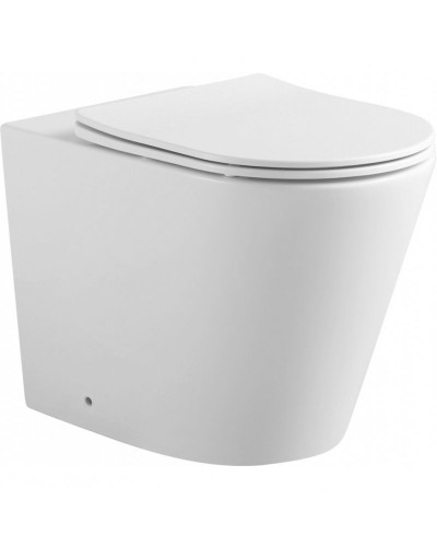 Унитаз Aquanet Atago 2.0 243548 приставной с сиденьем Микролифт