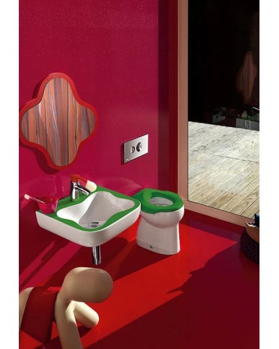 Унитаз Laufen Flora Kids 8.2203.6.000.027.1 приставной без сиденья