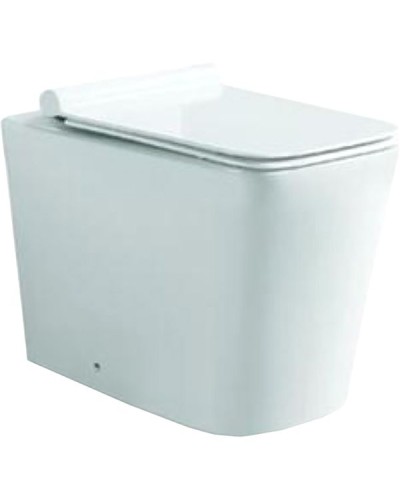 Унитаз SantiLine SL-5021 приставной с сиденьем Микролифт