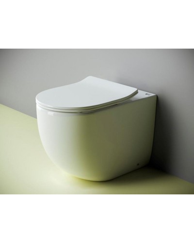 Унитаз Ceramica Nova Metropol CN4004 приставной с сиденьем Микролифт