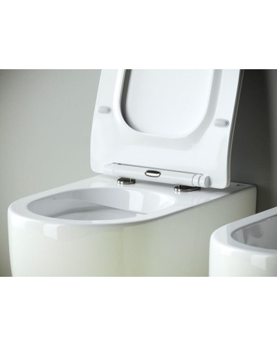 Унитаз Ceramica Nova Metropol CN4004 приставной с сиденьем Микролифт