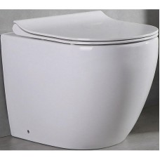 Унитаз CeramaLux NS-3176 приставной с сиденьем Микролифт