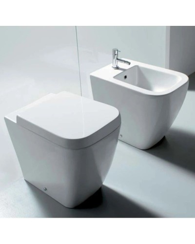 Унитаз приставной Globo Stone ST001bi