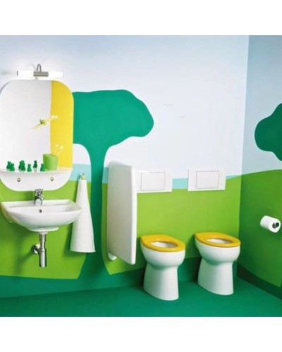 Унитаз приставной с вертикальным выпуском Jika Baby 8220370000001