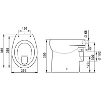 Унитаз приставной Jika Baby 8220360000001