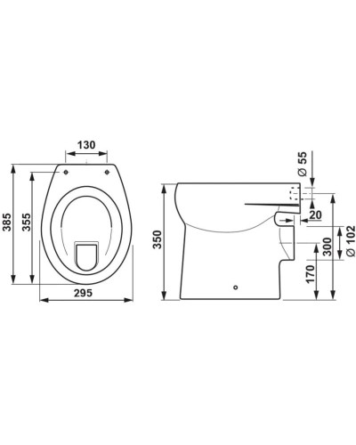 Унитаз приставной Jika Baby 8220360000001
