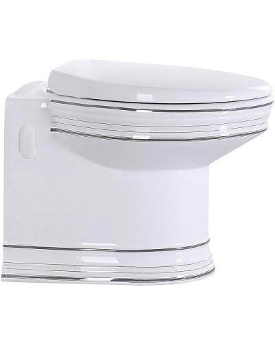 Унитаз CeramaLux Lux Classic 4287 приставной с сиденьем Микролифт