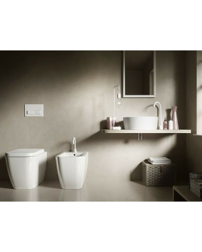 Унитаз Hatria Bianca Y3AL01 приставной без сиденья