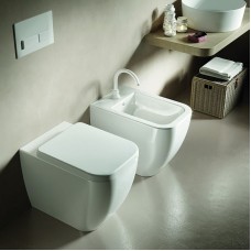 Унитаз Hatria Bianca Y3AL01 приставной без сиденья