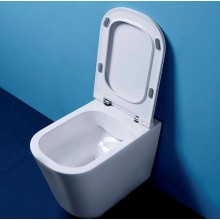 Унитаз Kerasan Tribeca 511830 приставной Белый матовый без сиденья