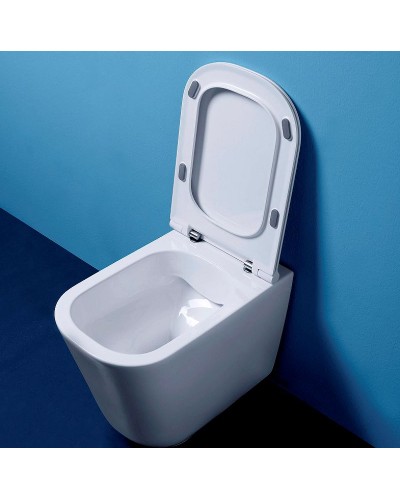 Унитаз Kerasan Tribeca 511830 приставной Белый матовый без сиденья
