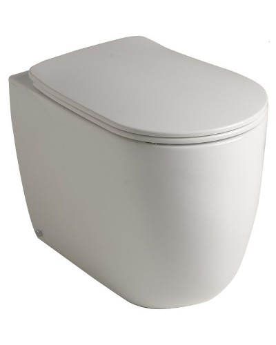 Унитаз Kerasan Nolita 531830 приставной Белый матовый без сиденья