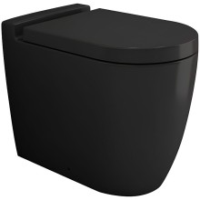 Унитаз Bocchi Venezia 1301-004-0129 приставной Черный матовый без сиденья