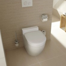 Приставной безободковый унитаз Toto NC CW763PB#XW