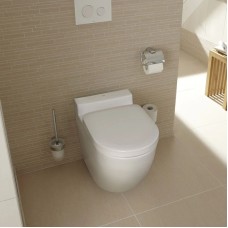 Приставной безободковый унитаз Toto NC CW763PB#XW