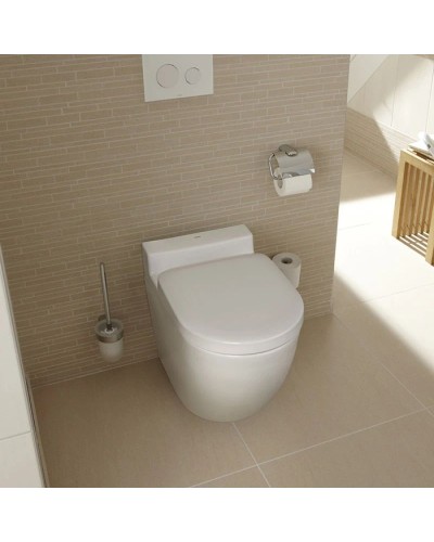 Приставной безободковый унитаз Toto NC CW763PB#XW