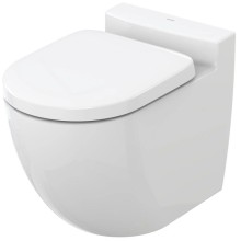 Приставной безободковый унитаз Toto NC CW763PB#XW