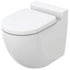 Приставной безободковый унитаз Toto NC CW763PB#XW