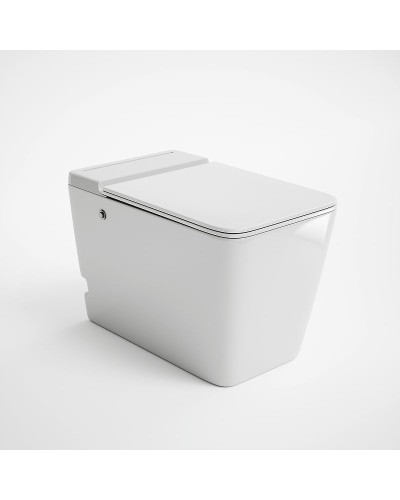 Унитаз Grossman GR-PR-5501 приставной с сиденьем Микролифт