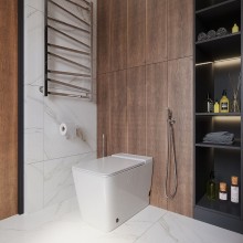 Унитаз Grossman GR-PR-5501 приставной с сиденьем Микролифт