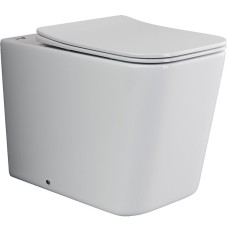 Унитаз Ceramica Nova Cubic CN1809 приставной с сиденьем Микролифт