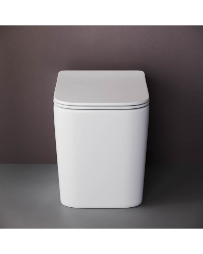 Унитаз Ceramica Nova Cubic CN1809 приставной с сиденьем Микролифт