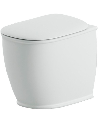 Унитаз Artceram Atelier ATV002 05 00 приставной Белый матовый без сиденья