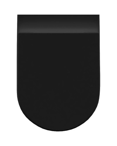 Унитаз Allen Brau Reality 4.32004.31 приставной Черный матовый без сиденья