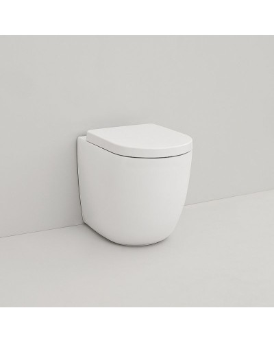 Унитаз Artceram File 2.0 FLV005 17 00 приставной Nero matt без сиденья