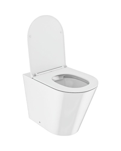 Унитаз Iddis Calipso Rimless CALRDSEi26 приставной с сиденьем Микролифт