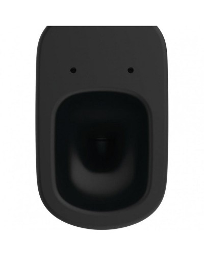 Унитаз Ideal Standard Tesi AquaBlade T0077V3 приставной Черный матовый без сиденья