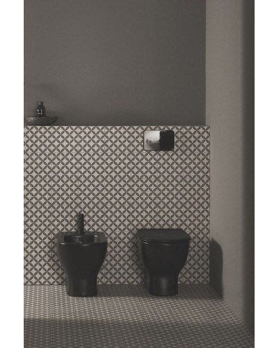 Унитаз Ideal Standard Tesi AquaBlade T0077V3 приставной Черный матовый без сиденья